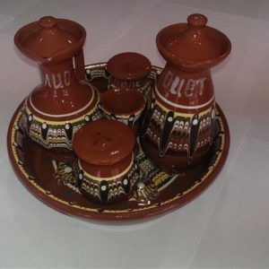 Оливерник в класическа троянска шарка - 6 части