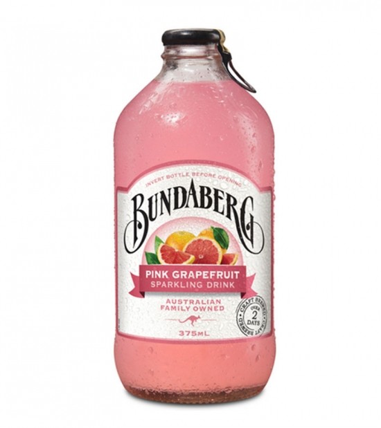Плодова напитка Bundaberg Pink Grapefruit 375 ml – естествено газирана