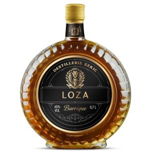 Сръбска лозова ракия 37,5% - бъклица 0,7 л.